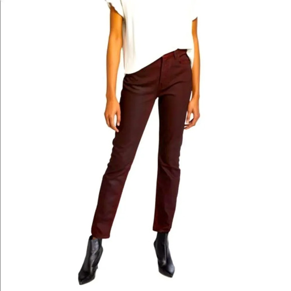 NEW GRLFRND Karolina High Rise Straight Leg Skinny Jean